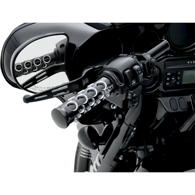 DRAG SPECIALTIES 08-13 FLHT BLK SLOTTED LEVER SET 0610-0221