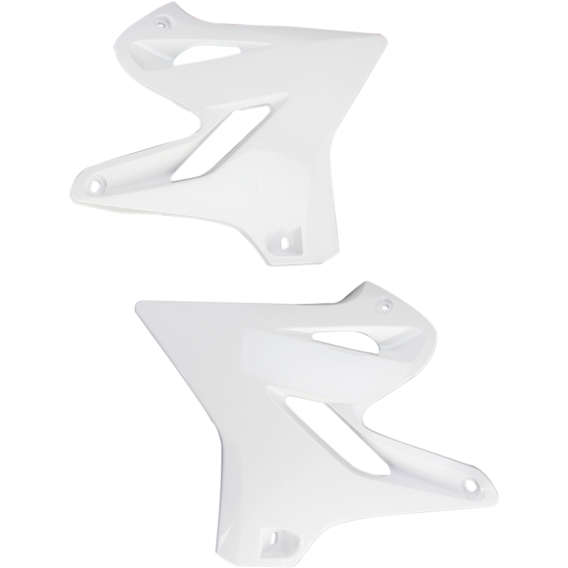 ACERBIS RADIATOR SHROUD- YZ125/250:15-15 WHITE 2402980002