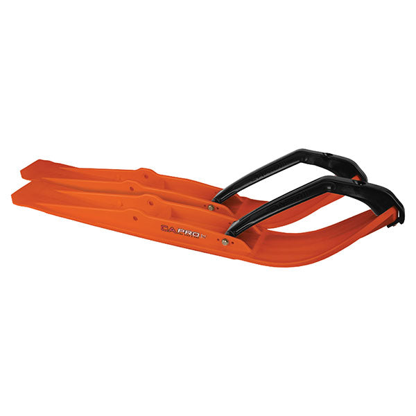 C&A PRO RZ PERFORMANCE TRAIL SNOWMOBILE SKIS ORANGE 77100320