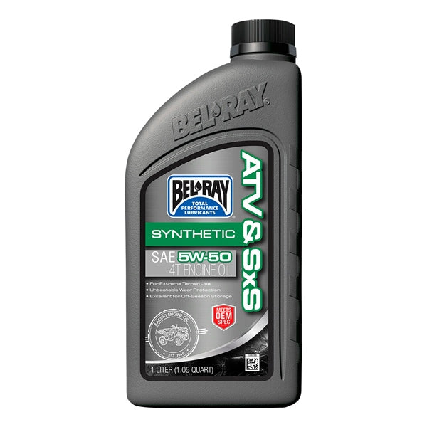 BEL-RAY ENGINE OIL ATV & SXS 5W50 1L SYNT 302664150160
