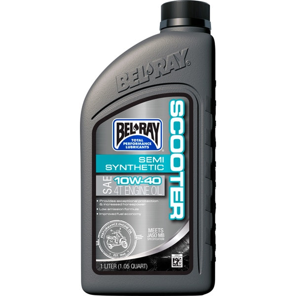 BEL-RAY OIL SCOOTER SEMI-SYNTHETIC 10W-40 1L 303064150160