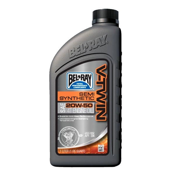 BEL-RAY V-TWIN SYN ENG OIL 20W-50 1L 303133150160