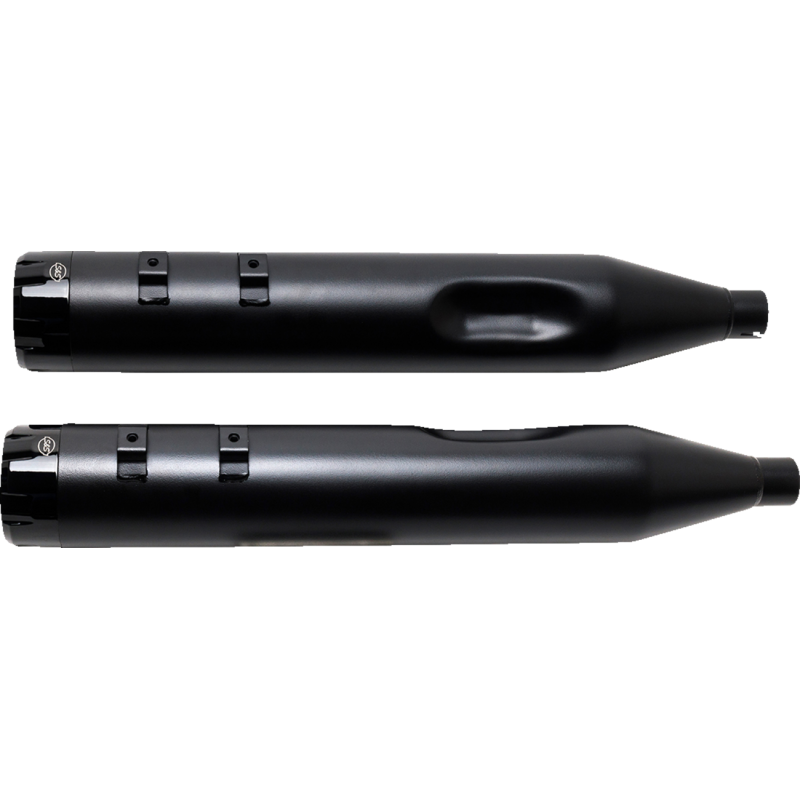 S&S CYCLE 95-16 FLHT MUFFLERS 4.5" BLK/B.THRST 550-0621