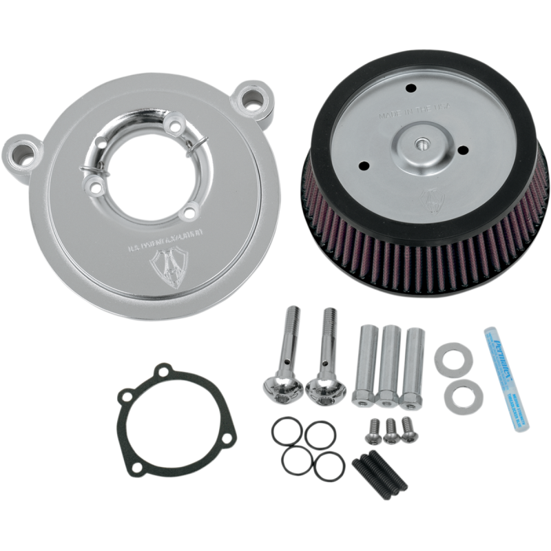 ARLEN NESS 01-16 T/C EFI/99-06  T/C CARB CHROME STAGE1 BIG SUCKER KIT 18-507