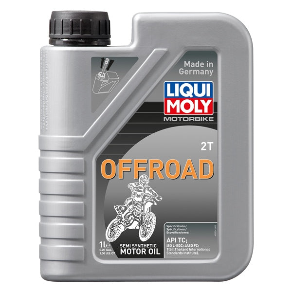 LIQUI MOLY OIL 2T MX SEMI-SYNT 1L LIQUIMOLY 20182