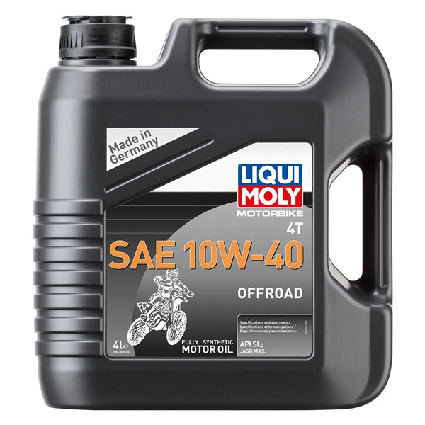 LIQUI MOLY OIL 4T SAE 10W40 MX SYNT 4L LIQUIMOLY 20084