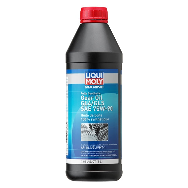 LIQUI MOLY GEAR OIL GL4/GL5 75W90 SYNT MARINE 1L 20538