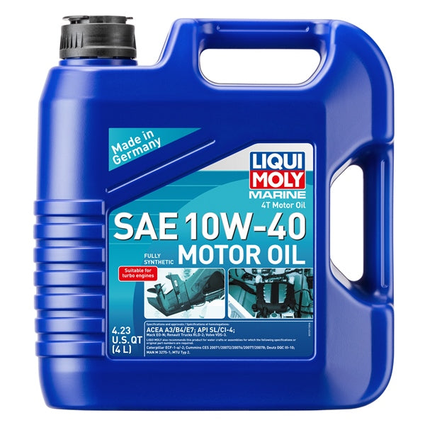 LIQUI MOLY OIL 4T SAE 10W40 MARINE 4L LIQUIMOLY 20508