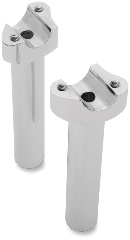 DRAG SPECIALTIES 6.5" CHROME RISERS 0602-0401