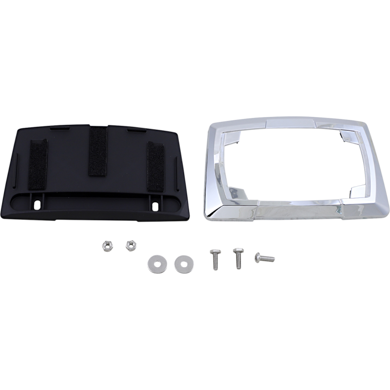 CIRO LLC MULTI-FIT LICENSE PLATE FRAME, CHROME 70400