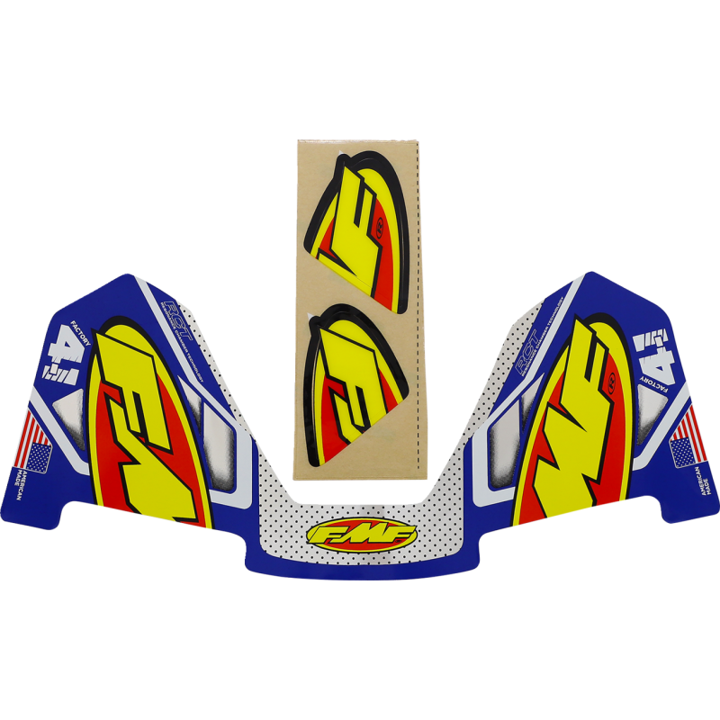 FMF FMF 4.1 LOGO KIT BLUE 014849