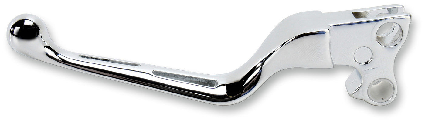 DRAG SPECIALTIES 96-17 B/T CHROME SLOTTED LEVER SET 0610-0141