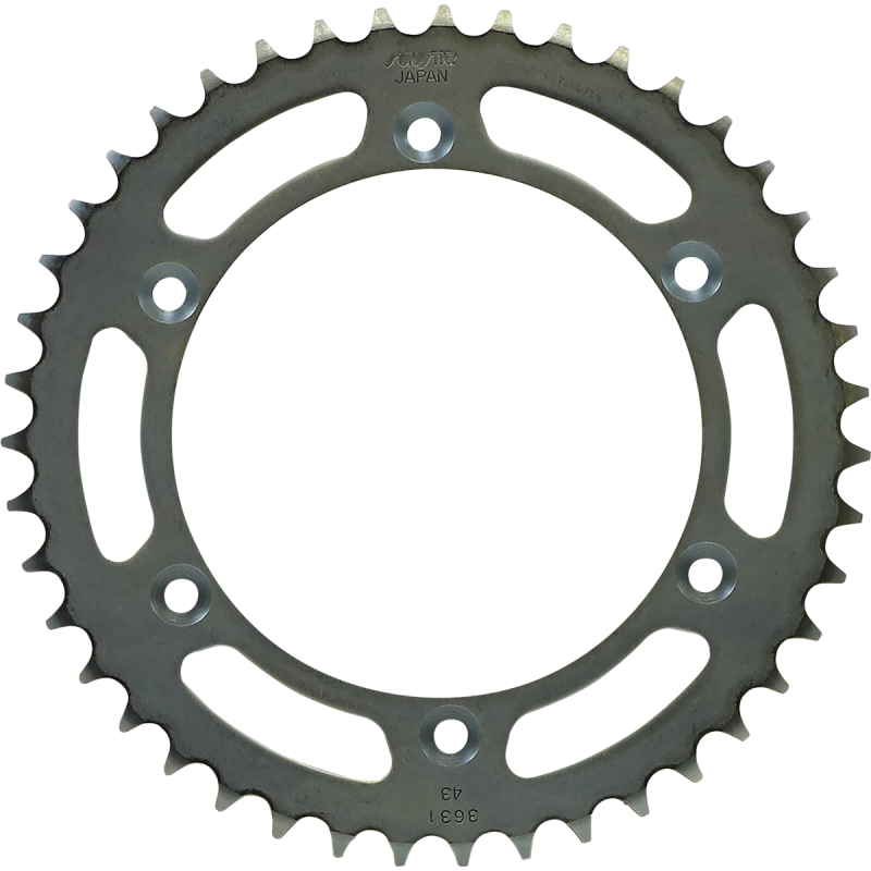SUNSTAR SPROCKETS 520-43T STEEL REAR SPROCKET 2-363143