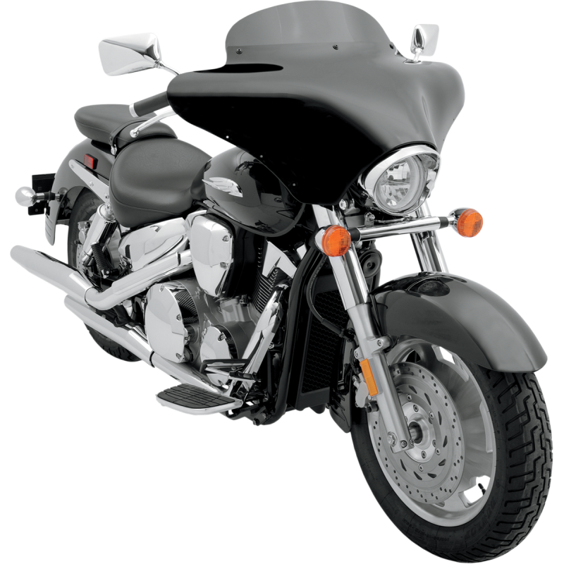 MEMPHIS SHADES HD 5" BATWING WINDSHIELD BLACK MEP8501