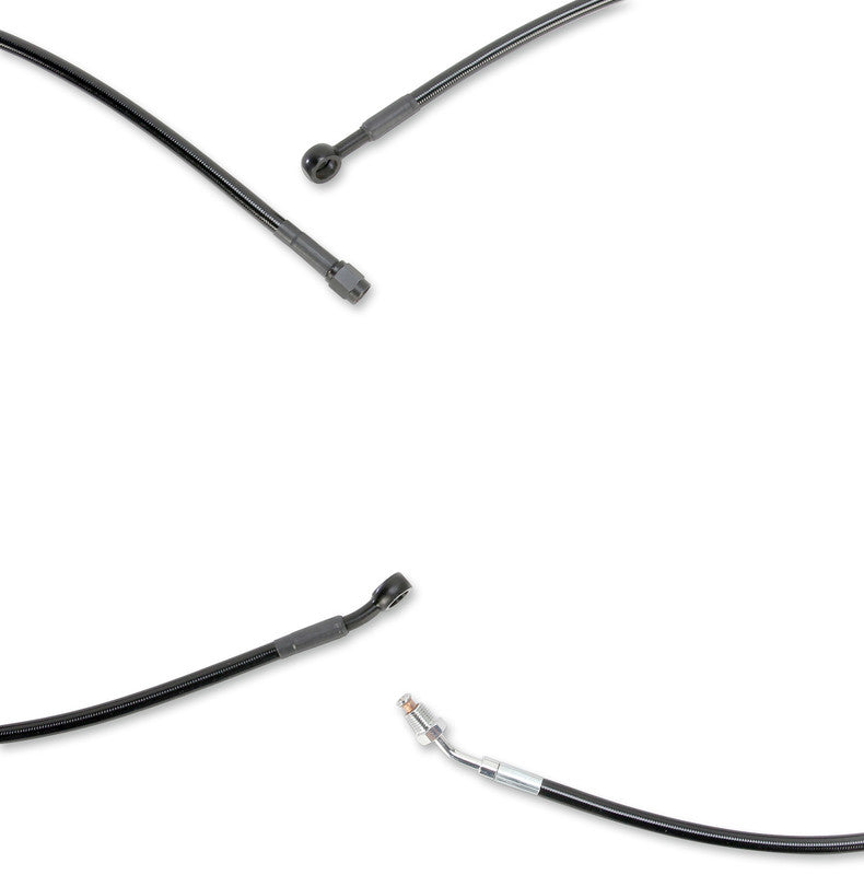 BURLY BRAND 14-15 FLH 15" CABLE CONTROL KIT ABS BLK B30-1116