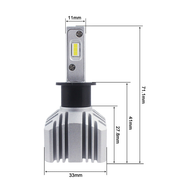 TOXIC LED H3 - 20W(4000LM) - TYPE GT 1611208