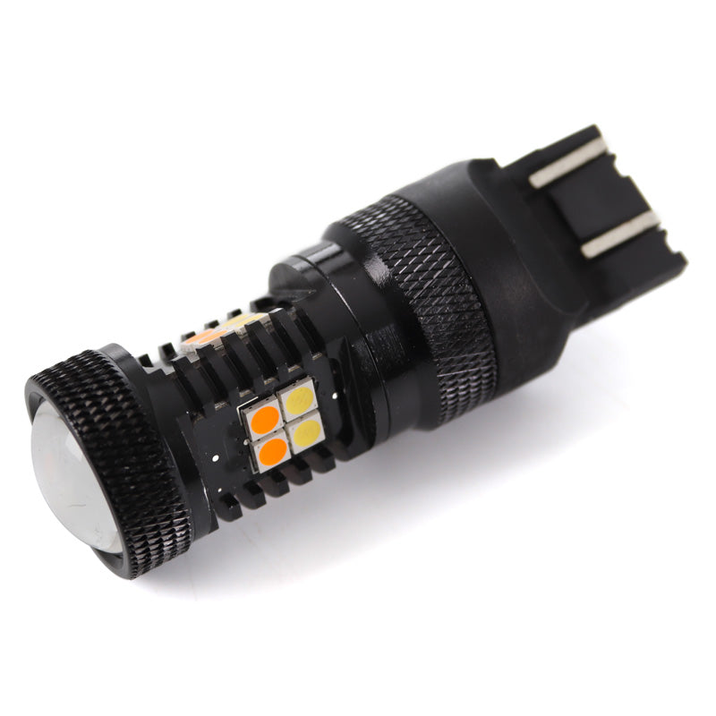 TOXIC LED 7443 - 9-24V 8W - W3X16D (WHITE+AMBER) 1615043
