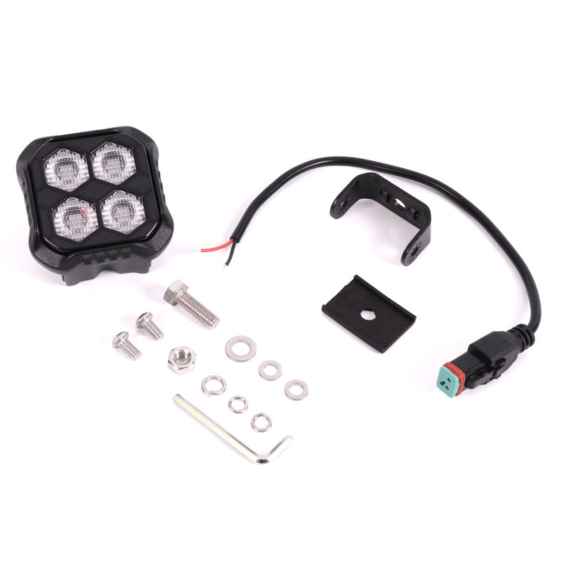 TOXIC AUX. LED LIGHT HIVE 2.8" SQUARE 1800LM/5700K/20W D 1618100