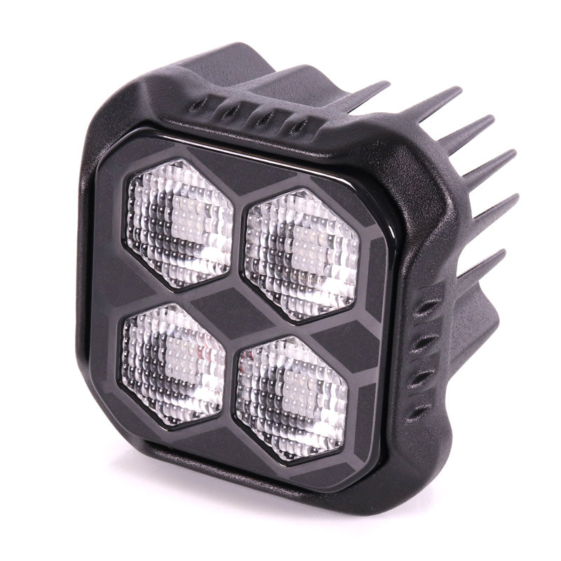 TOXIC AUX. LED LIGHT HIVE 2.8" SQUARE 1800LM/5700K/20W D 1618100