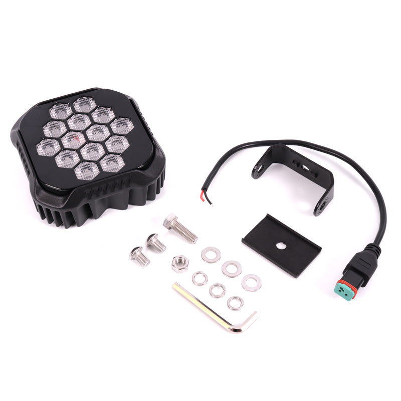 TOXIC AUX. LED LIGHT HIVE 4.4" SQUARE 8100LM/5700K/90W D 1618104