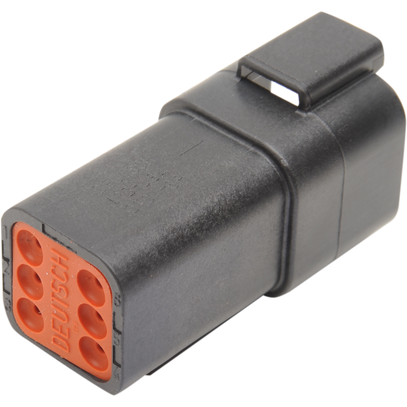 NAMZ DEUTSCH BLACK 6 PIN CONNECTOR EA DR-6B