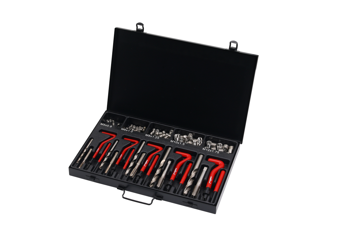 BIKE SERVICE THREADED COIL INSERT REPAIRING SET METRI BS02961