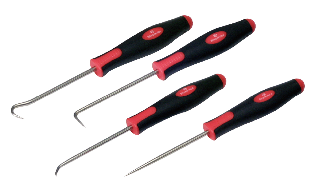 BIKE SERVICE BS1234 HANDY PICK & HOOK SET (4PC) BS1234