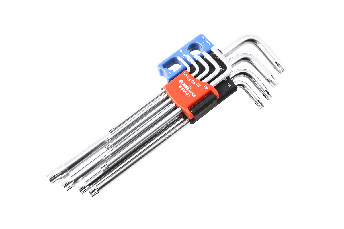 BIKE SERVICE BS9101 MAGNETIC TORX KEY SET (9PC) BS9101
