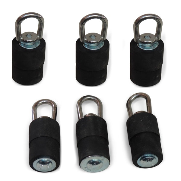 HORNET OUTDOORS TWIST LOCK TIE DOWN ANCHORS QTY6 POL R-2002 E6