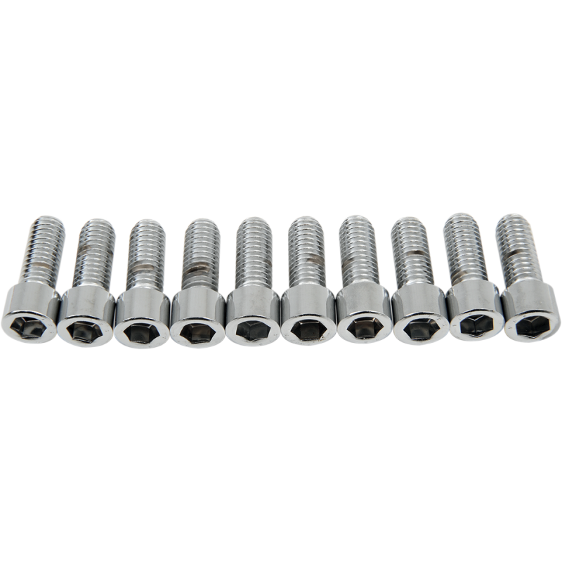DRAG SPECIALTIES 3/8-16*1 SMOOTH ALLEN(10) CY-CHROME MPB238S