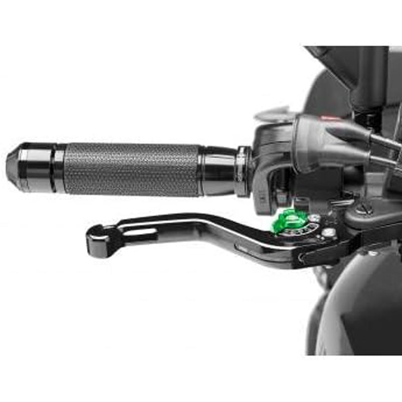 PUIG BRAKE LEVER BLACK/GREEN 180NV