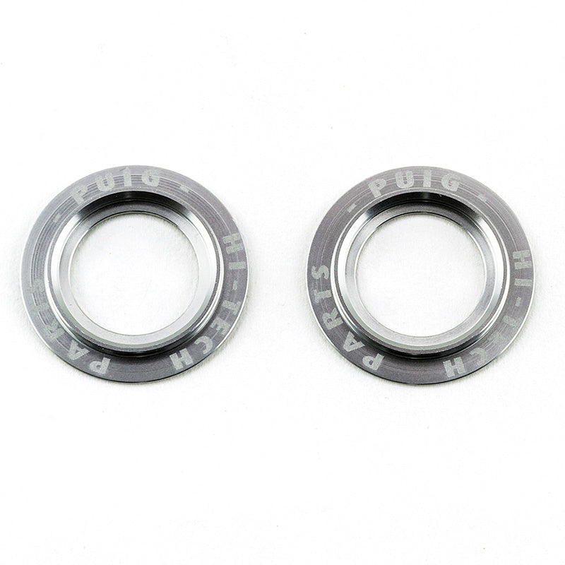 PUIG KIT RINGS ANODIZED FRONT FORK PROTECTOR C/SILVER 20025P