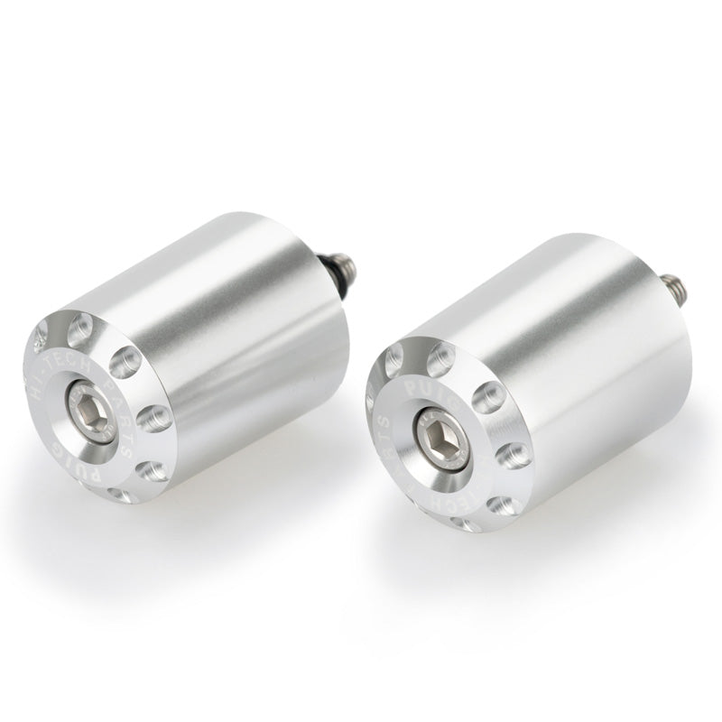 PUIG BAR ENDS ALUMINIUM GTS300 VESPA C/SILVER 20371P
