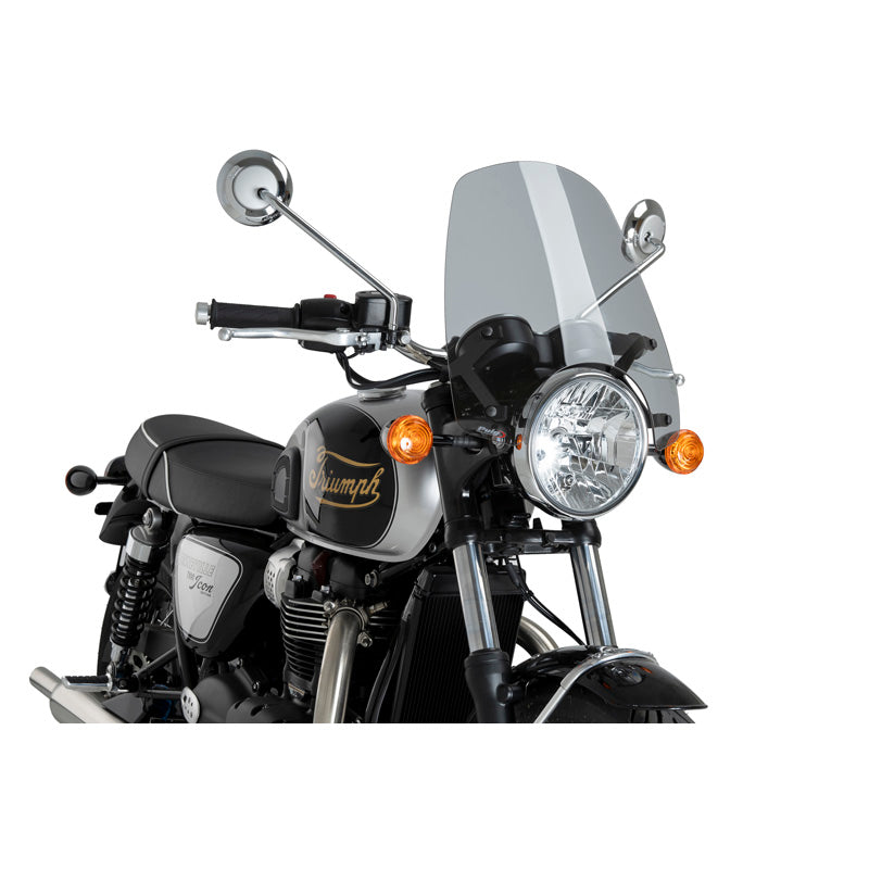 PUIG TOURING SCREEN TRIUMP  T120 16-26 SMOKE 22454H