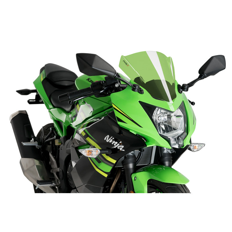 PUIG Z-RACING SCREEN KAWASAKI NINJA 125 19' C/GREEN 3539V
