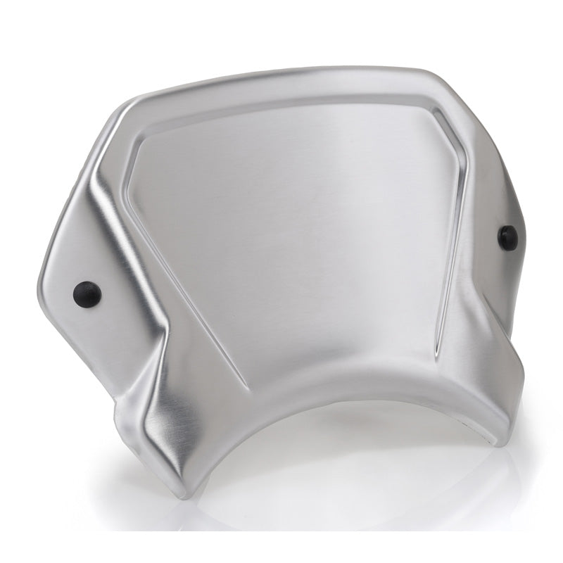 PUIG ALUMINIUM FRONT PLATE UNIVERSAL LIGHTHOUSE C/SILV 3593P