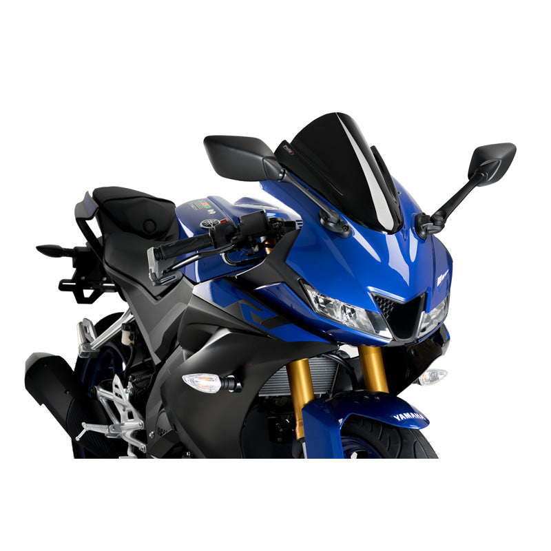 PUIG Z-RACING SCREEN YAMAHA YZF-R125 19'- C/BLACK 3619N