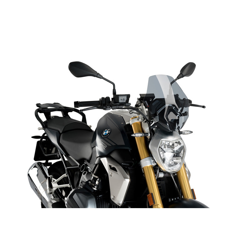PUIG WINDSHIELD NG SPORT BMW R1250R 19'- + SUPPORTS C/ 3624H