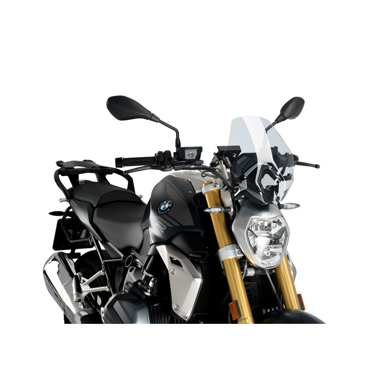 PUIG WINDSHIELD NG SPORT BMW R1250R 19'- + SUPPORTS C/ 3624W