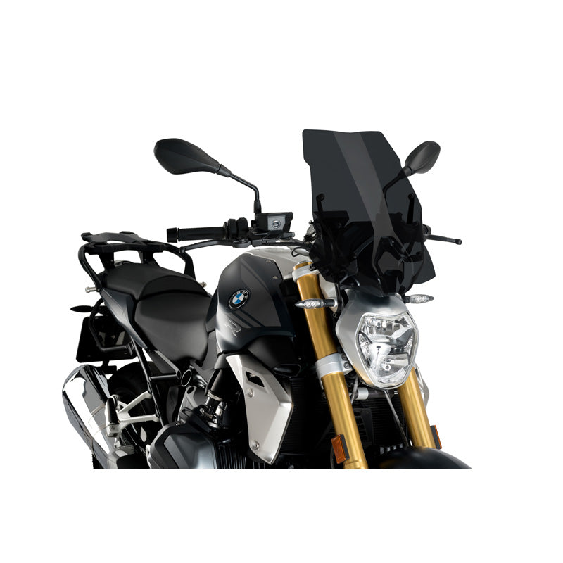 PUIG WINDSHIELD NG TOURING BMW R1250R 19'- + SUPPORTS 3625F