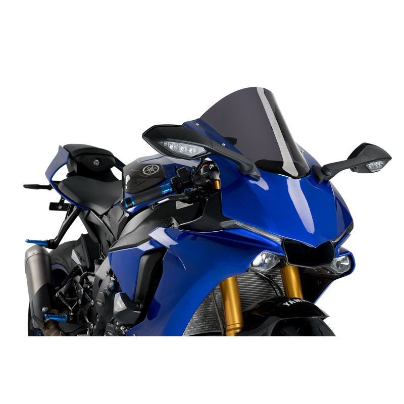 PUIG R-RACER SCREEN YAMAHA YZF-R1 15'-19' C/DARK SMOKE 3632F