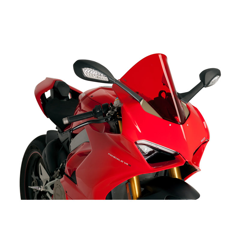 PUIG R-RACER SCREEN DUCATI PANIGALE V4 R C/RED 3759R
