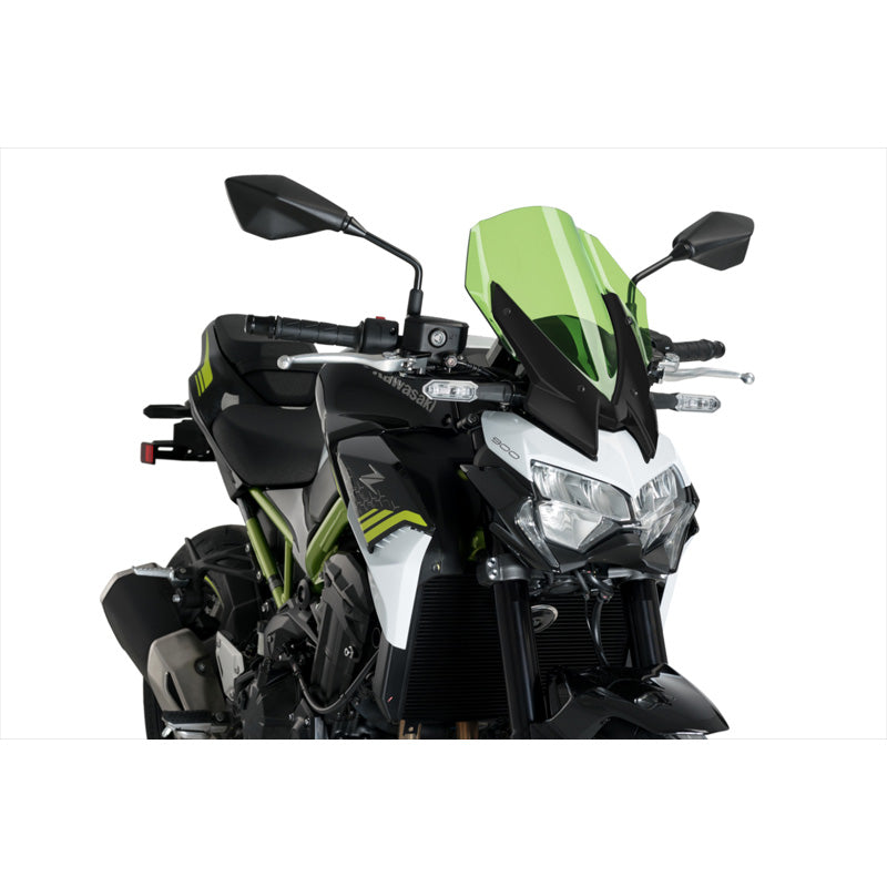 PUIG WINDSHIELD N.G. TOURING KAWASAKI Z900 20' C/GREEN 3841V