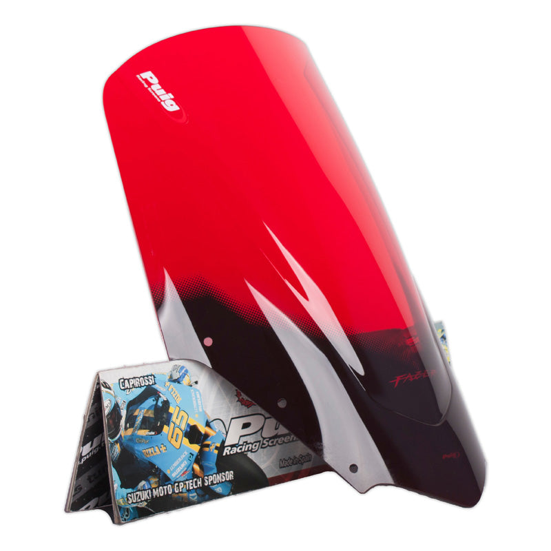 PUIG RACING SCREEN YAMAHA FAZER 06-16 C/RED 4061R