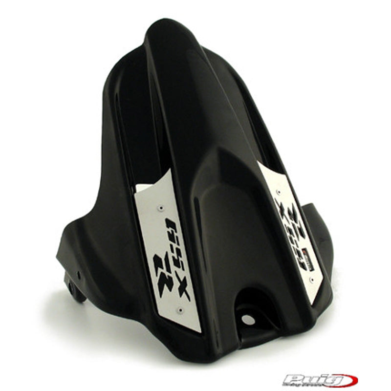 PUIG HUGGER LASERCUT PLATE GSXR600/750 06-07 BLACK. 4089N