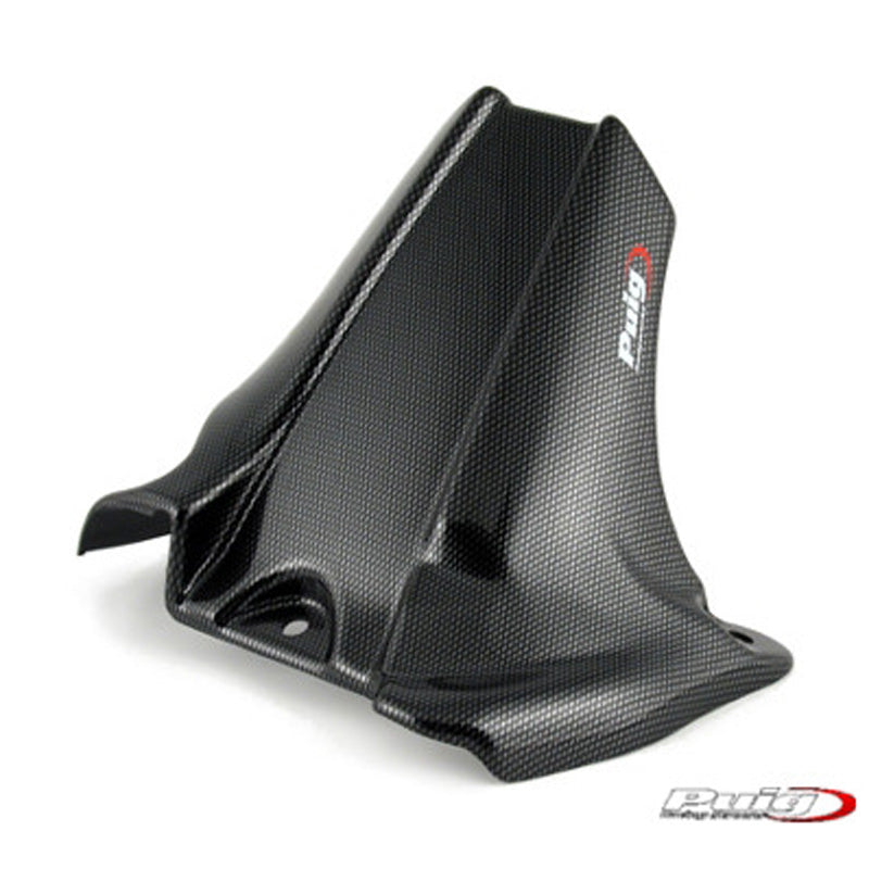 PUIG HUGGER LASERCUT PLATE KAW. ER6 06-08 CARBON LOOK. 4092C