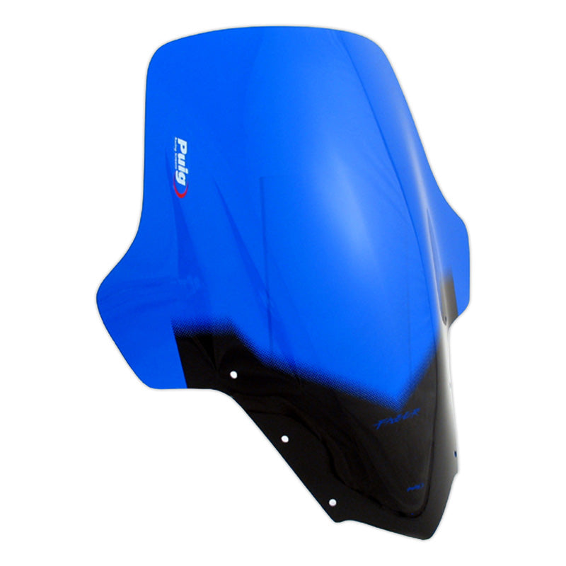 PUIG TOURING SCREEN YAMAHA FZ1 FAZER 06-16' C/BLUE 4101A