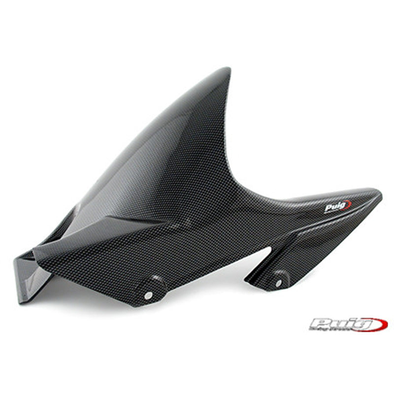 PUIG HUGGER LASERCUT PLATE KAW Z1000 2007 CARBON LOOK. 4431C