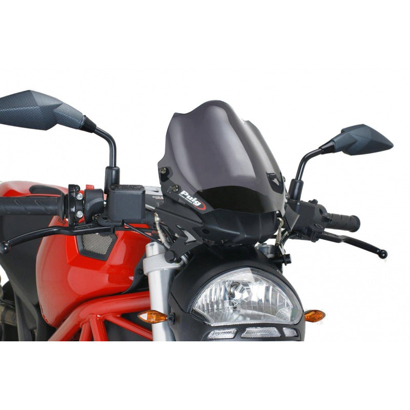 PUIG WINDSCREEN NEW GEN. MONSTER 696/1100 08-09 DK.SMK 4672F