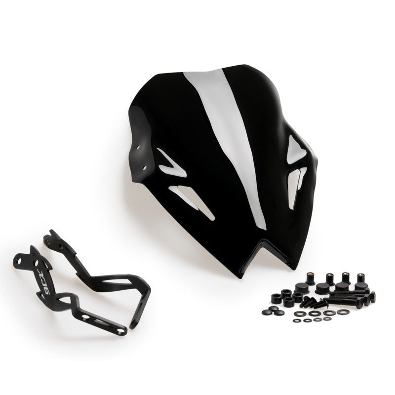 PUIG WINDSHIELD NEW GENERATION YAMAHA XJ6 09-16 C/BLAC 5026N